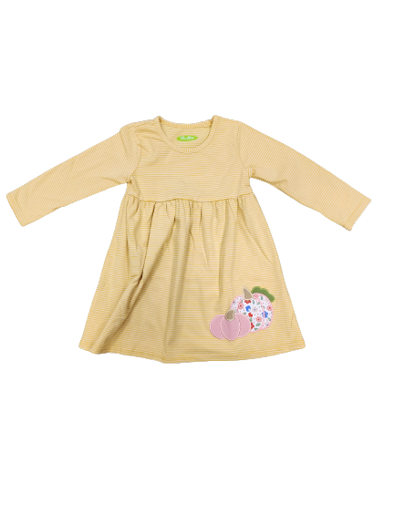 Pumpkin Applique Dress