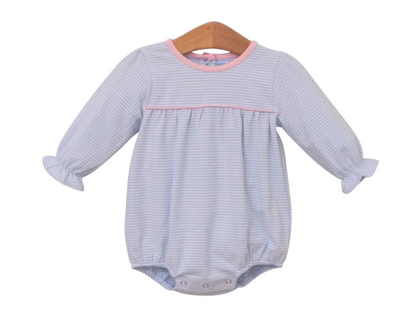 Ellie Bubble - Light Blue Stripe/Light Pink