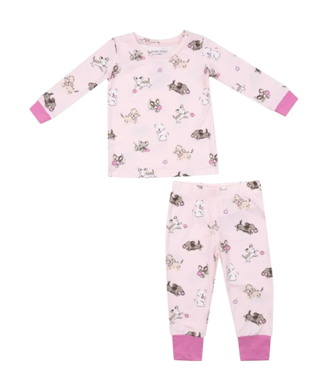 L/S Loungewear Set - Fluffy Puppies