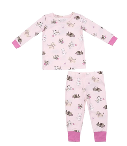 L/S Loungewear Set - Fluffy Puppies