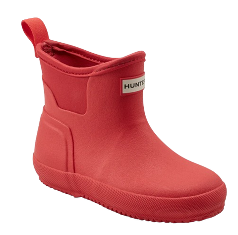 Little Kids Finley Pull On Waterproof Rain Boots - Medium Red