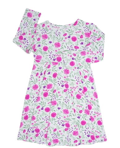 Swirly Girls Dress Lainey