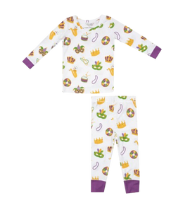 L/S Loungewear Set - Mardi Gras