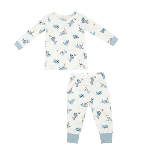 L/S Loungewear Set - Playful Puppies