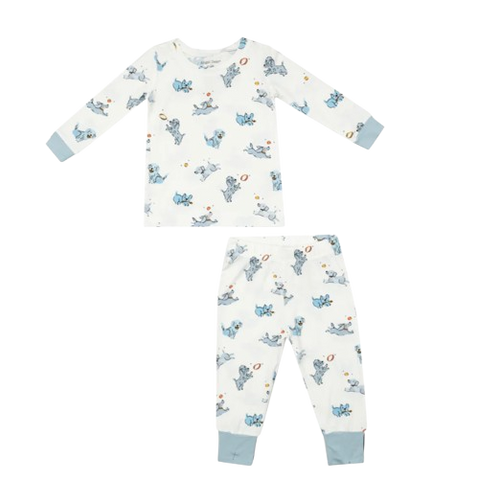 L/S Loungewear Set - Playful Puppies