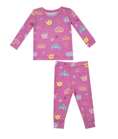 L/S Loungewear Set - Princess Crown