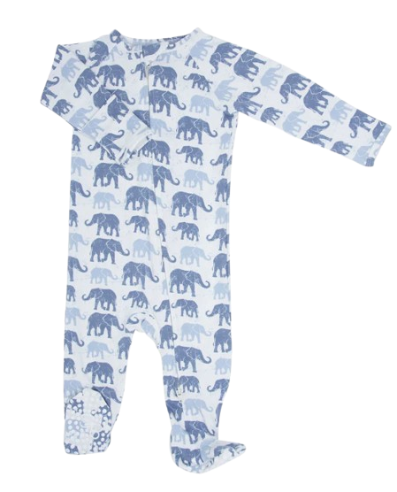 Convertible Romper - Ethan's Elephants