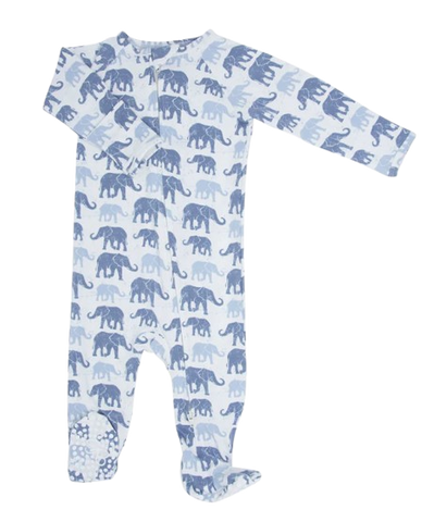 Convertible Romper - Ethan's Elephants