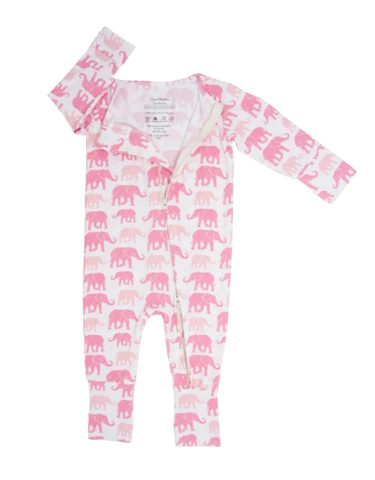 Convertible Romper - Grace's Elephants