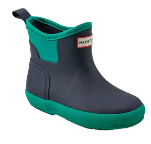 Little Kids Finley Pull On Waterproof Rain Boots - Dark Blue