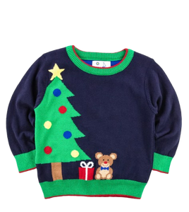 Sweater with Christmas Tree