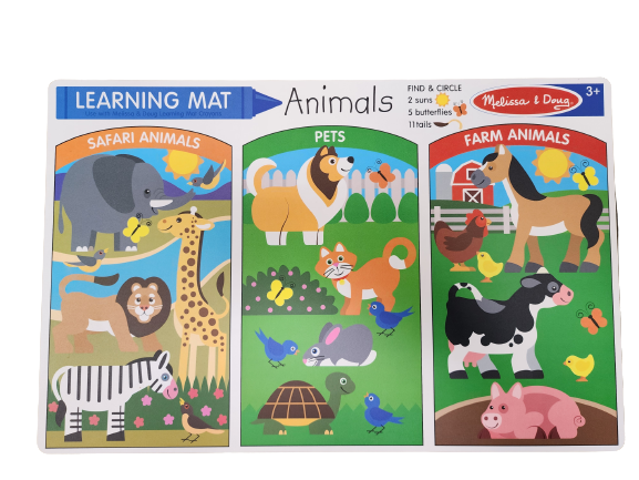 Animal Learning Mat