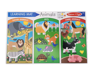 Animal Learning Mat