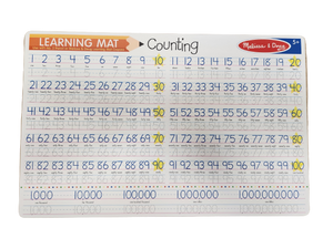 Counting to 100 Write-A-Mat