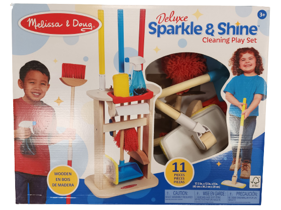 Deluxe Sparkle & Shine Cleaning Play Set