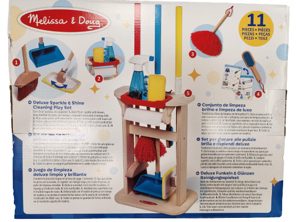 Deluxe Sparkle & Shine Cleaning Play Set