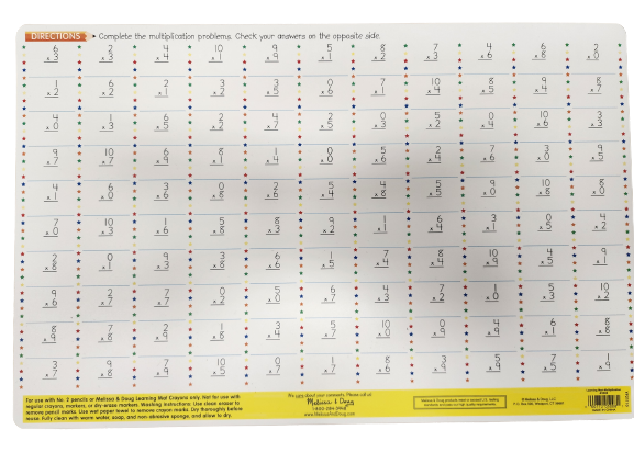 Multiplication Write A Mat