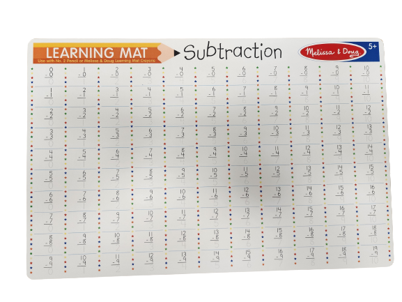 Subtraction Write A Mat