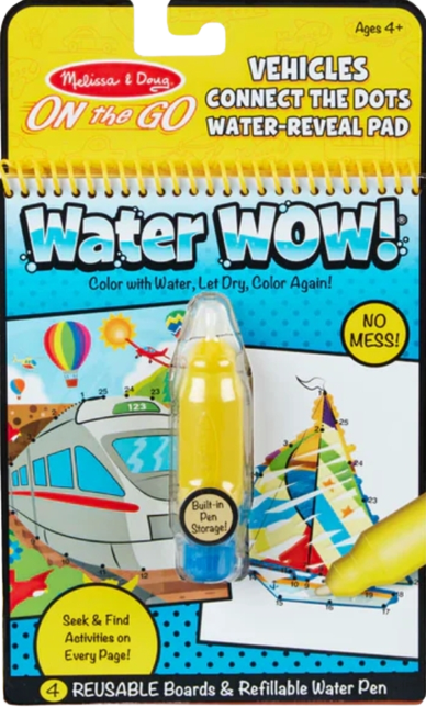 Water Wow! Vehicles - On the Go Travel Activity