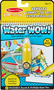 Water Wow! Vehicles - On the Go Travel Activity