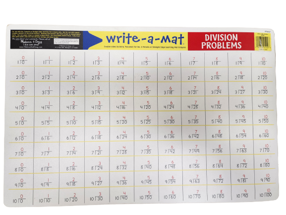 Division Write A Map