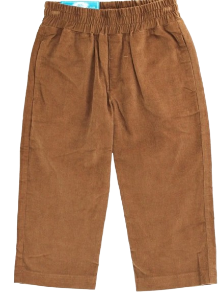 Boys Pants Corduroy Brown Twill