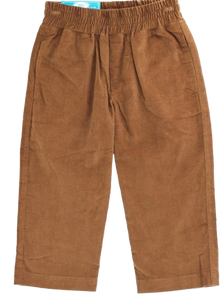 Boys Pants Corduroy Brown Twill