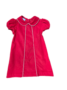 Audrey Dress Red Corduroy