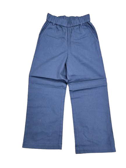 Boys Pants - Elastic Waist - Navy