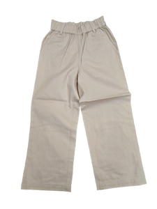 Boys Pants - Elastic Waist - Khaki