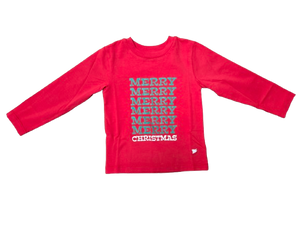 Long Sleeve Merry Christmas Tee