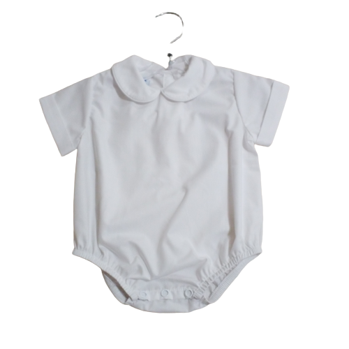 Boys Onesie White