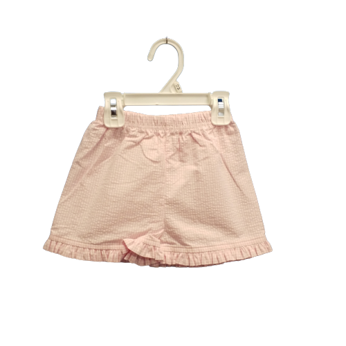 Emma's Shorts Woven, Seersucker Mini Gingham, Pink