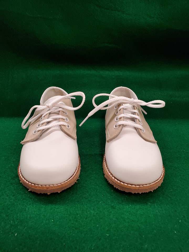 Albert Saddle White/Ecru