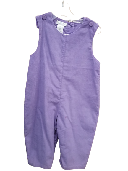 Girls Longall Purple Corduroy