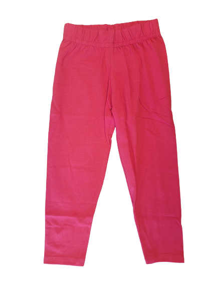 Elastane Jersey Leggings - Red