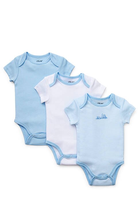 Train 3 Pack Bodysuit by Little Me