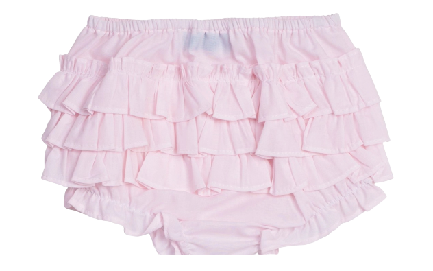 Ruffle Diaper Cover, Pink