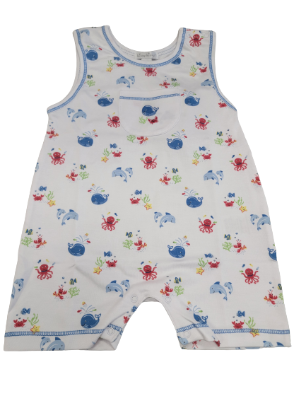 Sleeveless Boys Shorts Playset - Sea Life