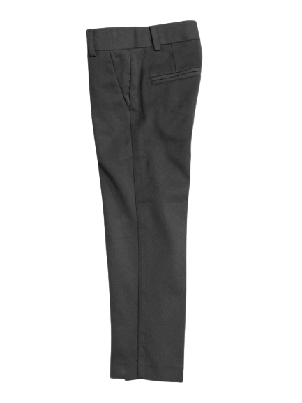 Grey Slim Dress Pants