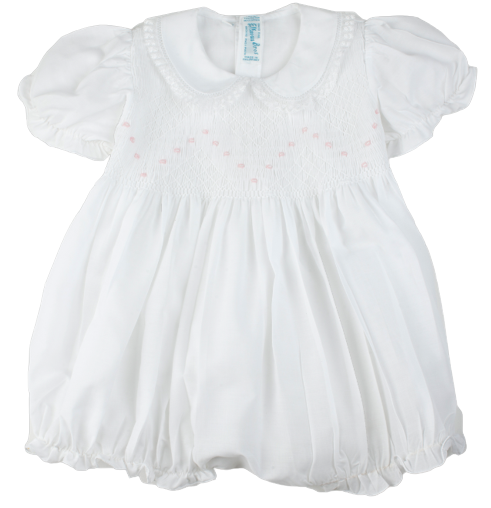 Smocked Flower Bullion Bubble – Haase Shoe Store and Young Folks Shop