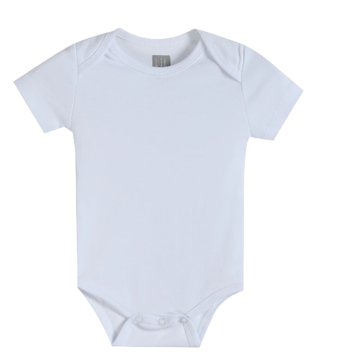 White Organic Bodysuit