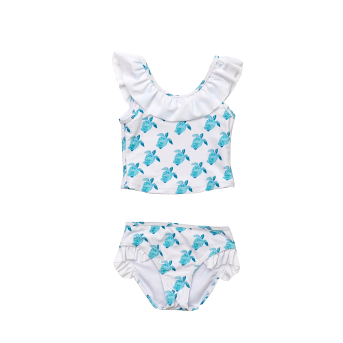 Seacrest Sea Turtle Two-Piece Swimsuit