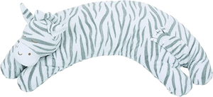 Curved Pillow, Zebra