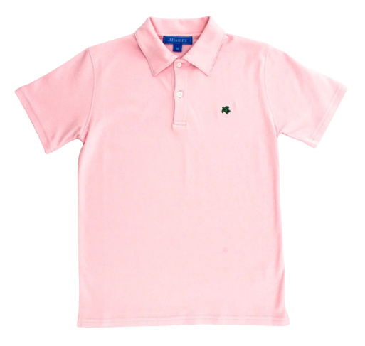 Boys Knit Polo - Sorbet