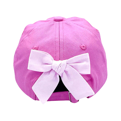 Ballet Slippers Bow Baseball Hat (Girls)